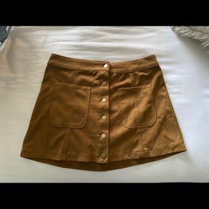 Altar’d State Button Front Skirt